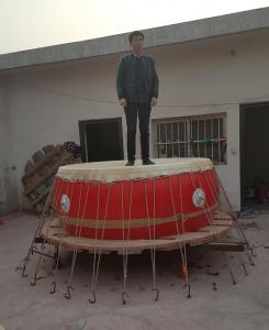 牛皮大鼓 正品优质牛皮1