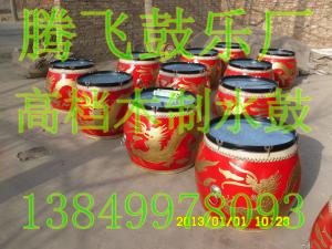 优质金色龙木制水鼓